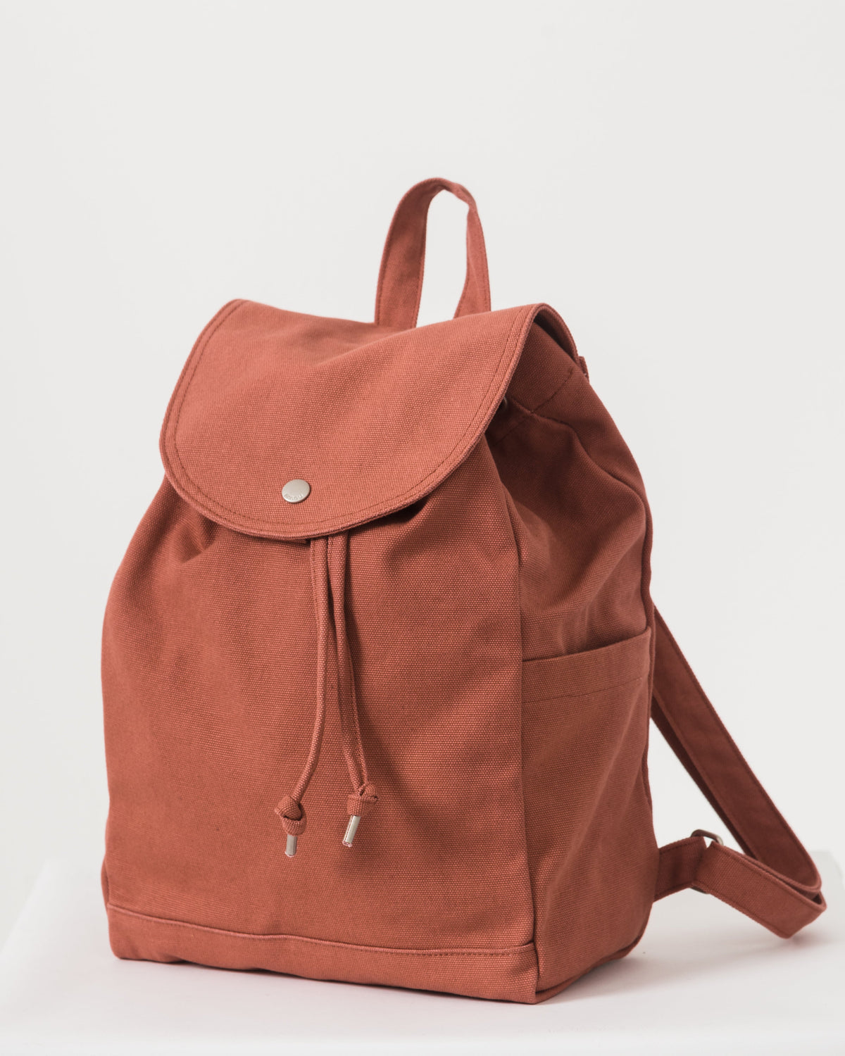 Drawstring Backpack - Terracotta