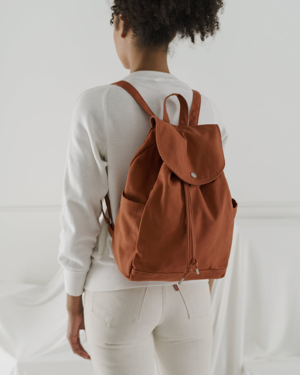 Drawstring Backpack - Umber