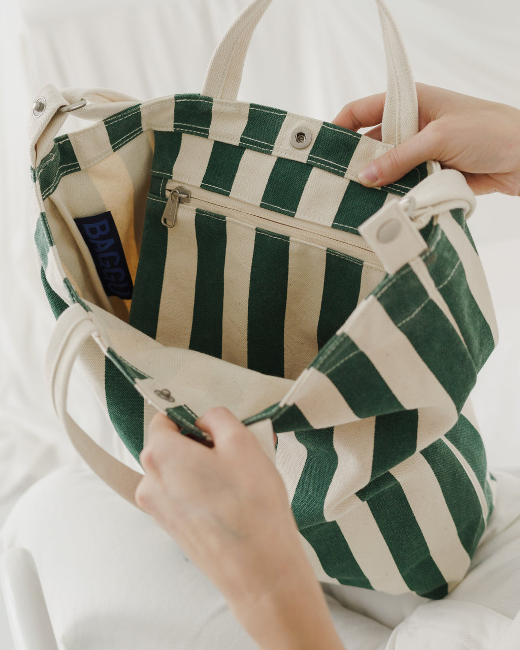 Duck Bag - Palm Stripe
