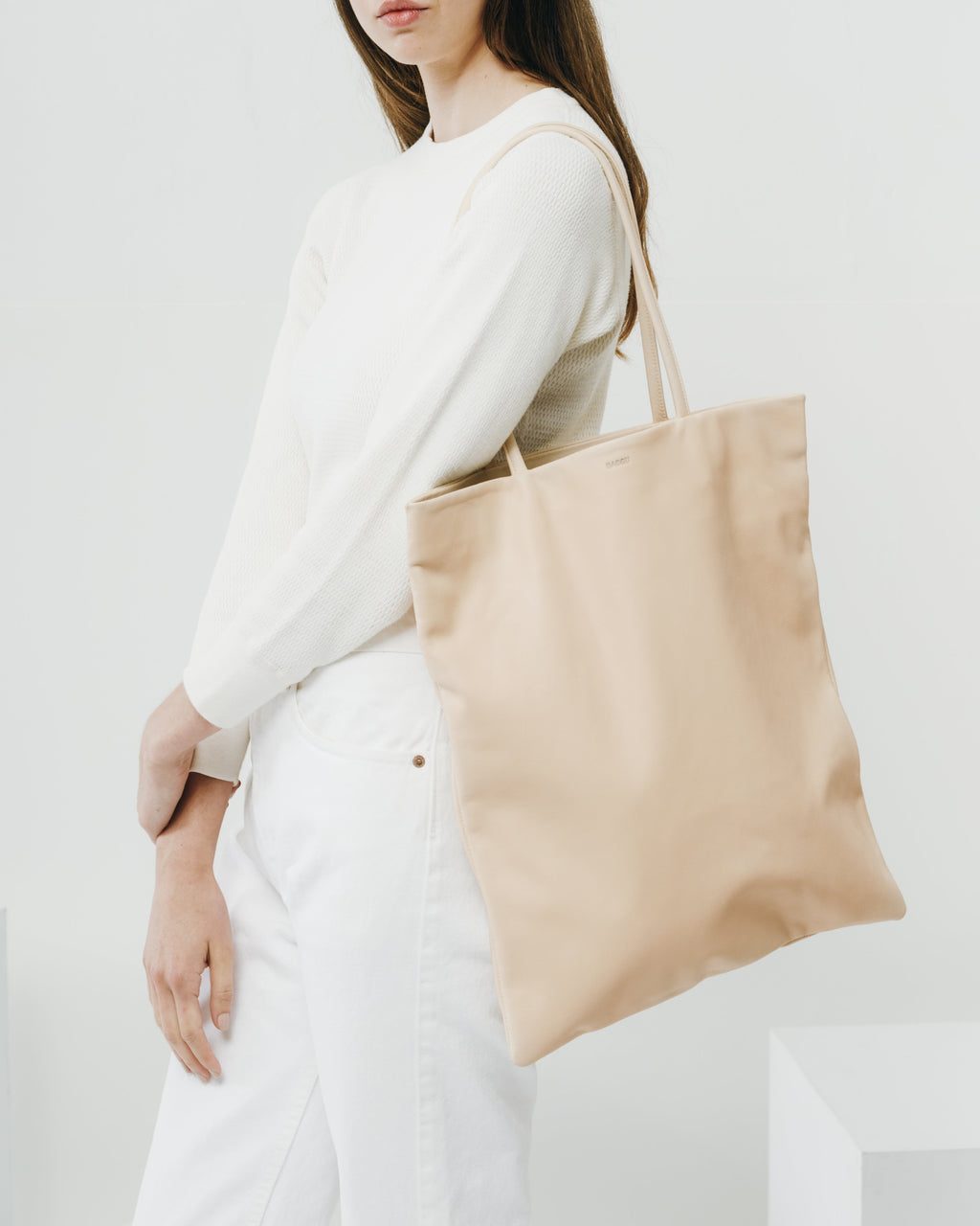 Flat Tote - Natural