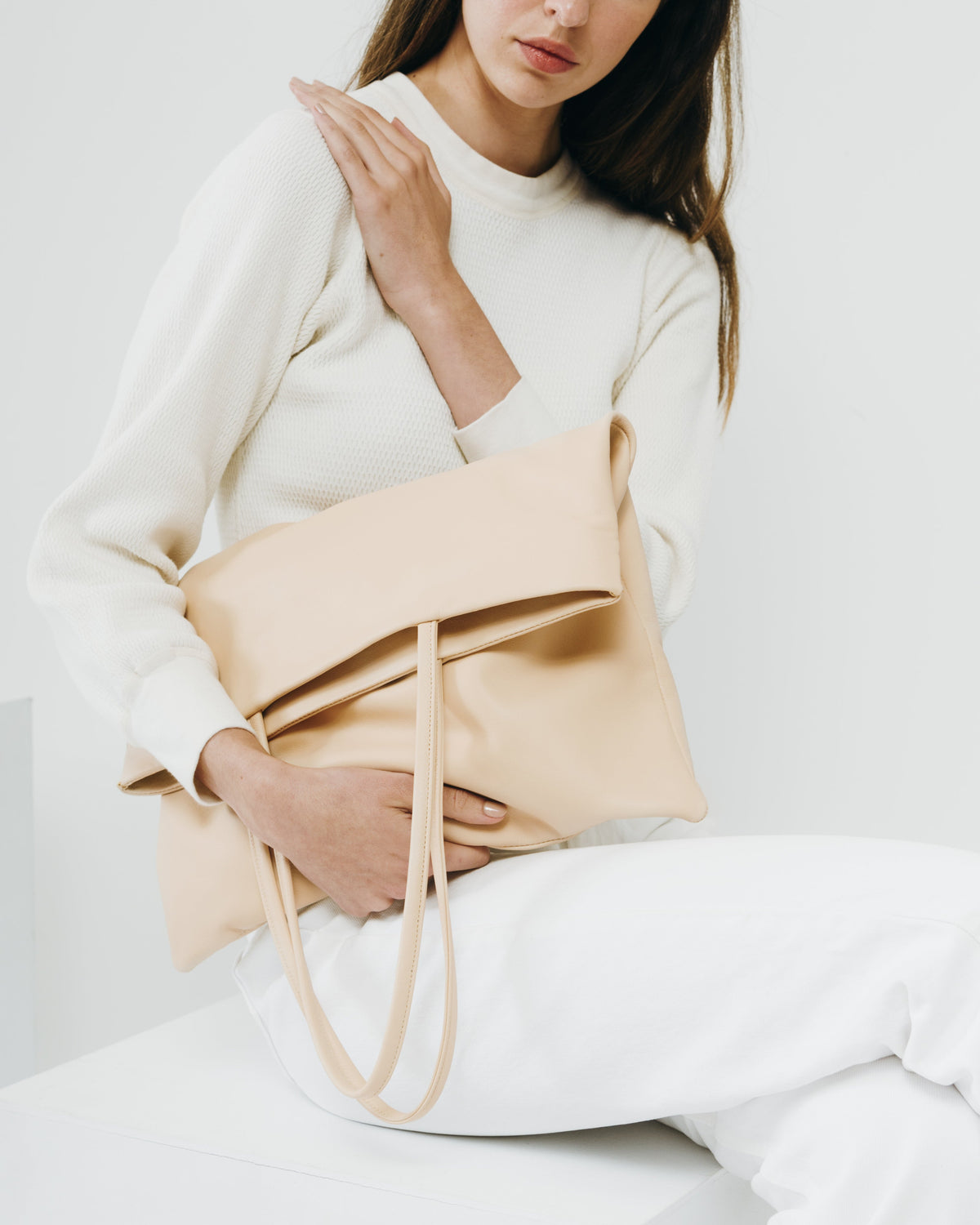 Flat Tote - Natural