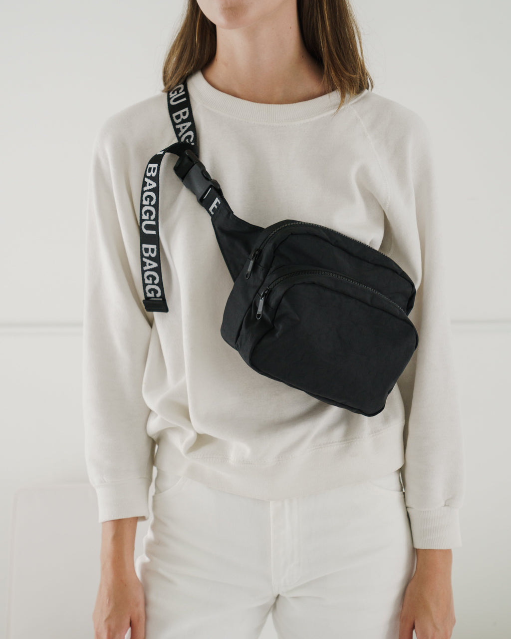 Fanny Pack - Black / White