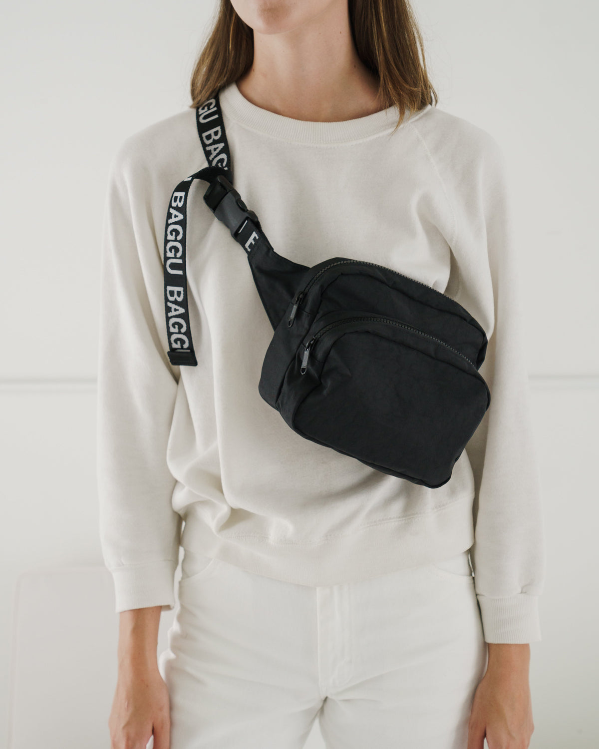 Fanny Pack - Black & White