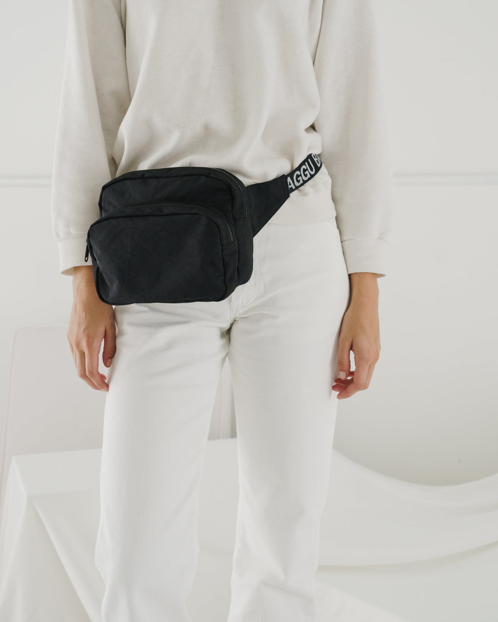 Fanny Pack - Black & White