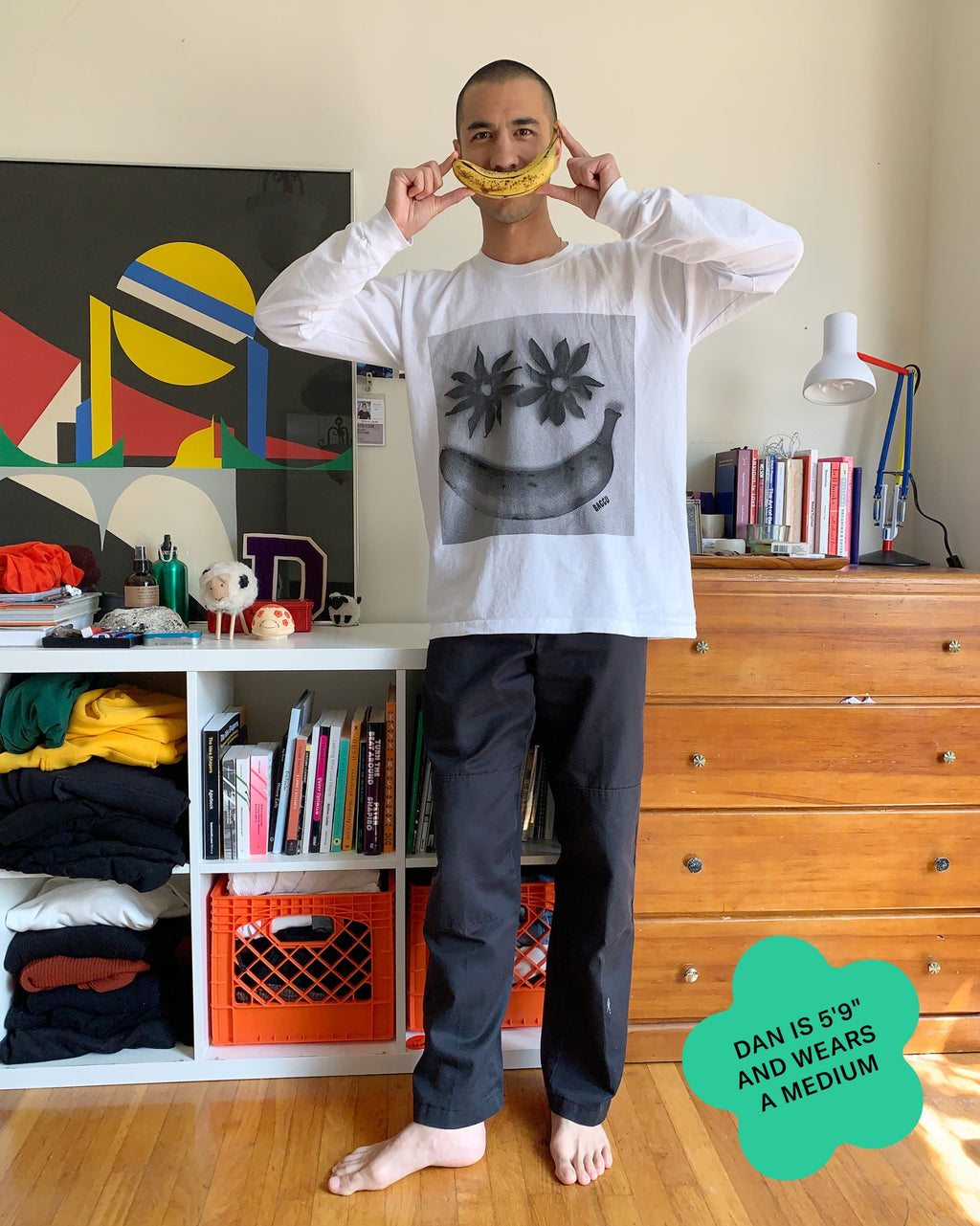Long Sleeve Tee - Fruit Face