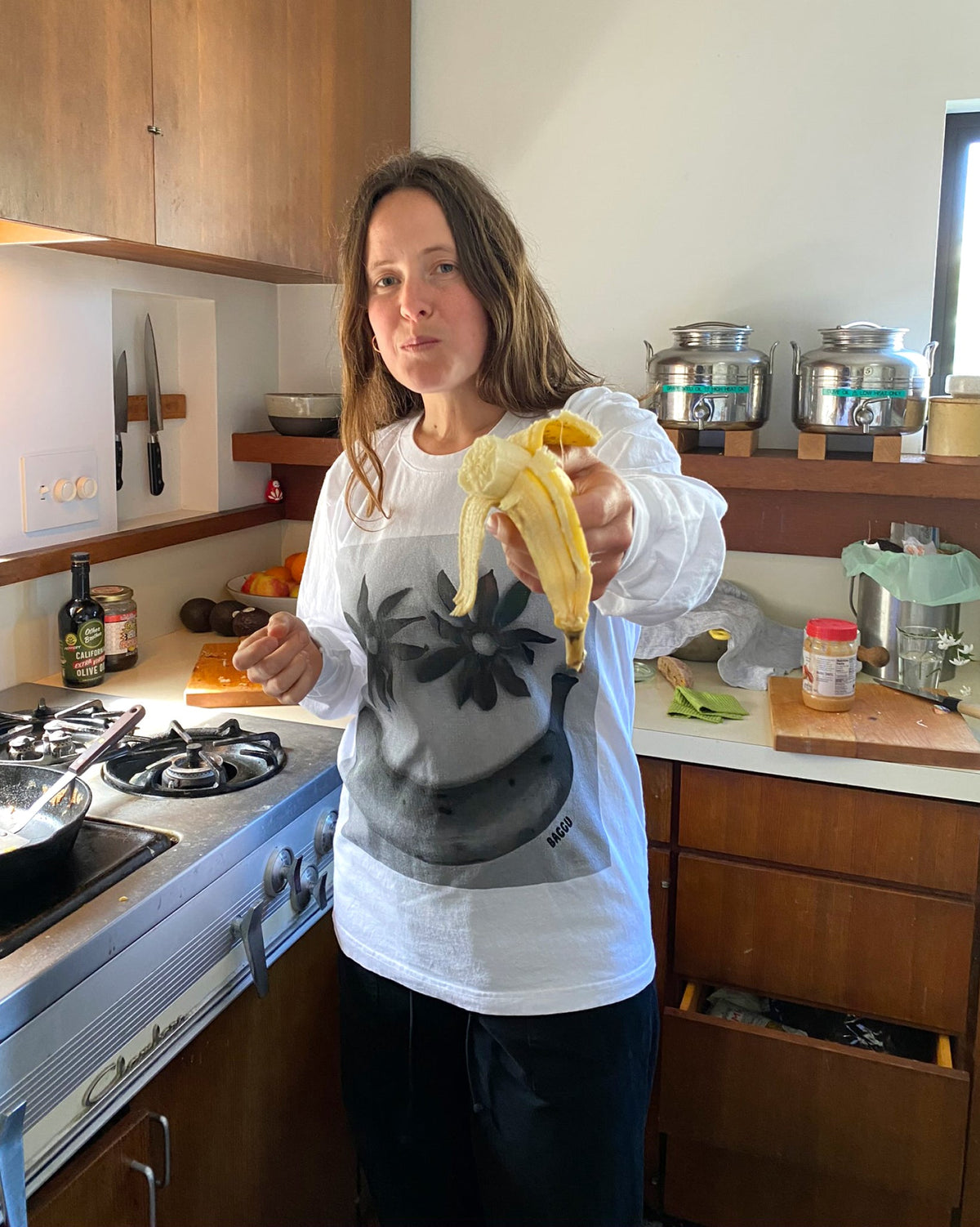 Long Sleeve Tee - Fruit Face