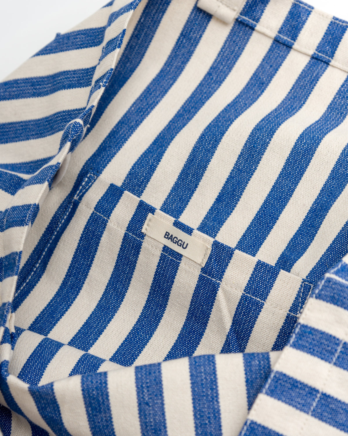 Giant Pocket Tote - Summer Stripe