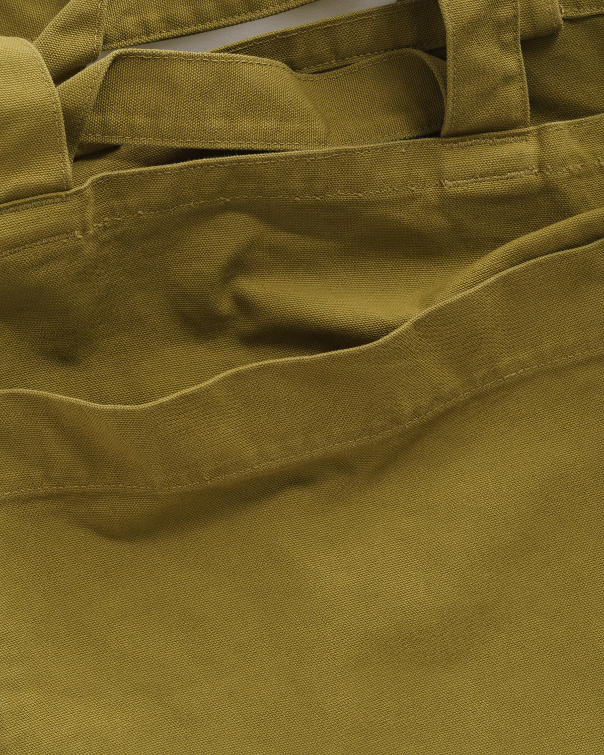 Giant Pocket Tote - Washed Spanish Olive