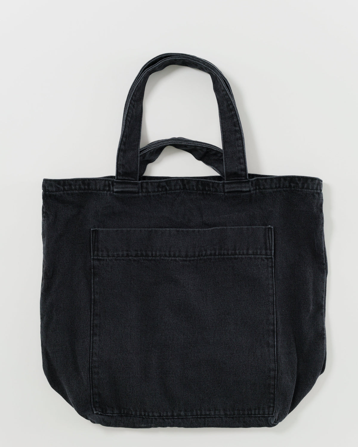 Giant Pocket Tote - Washed Black
