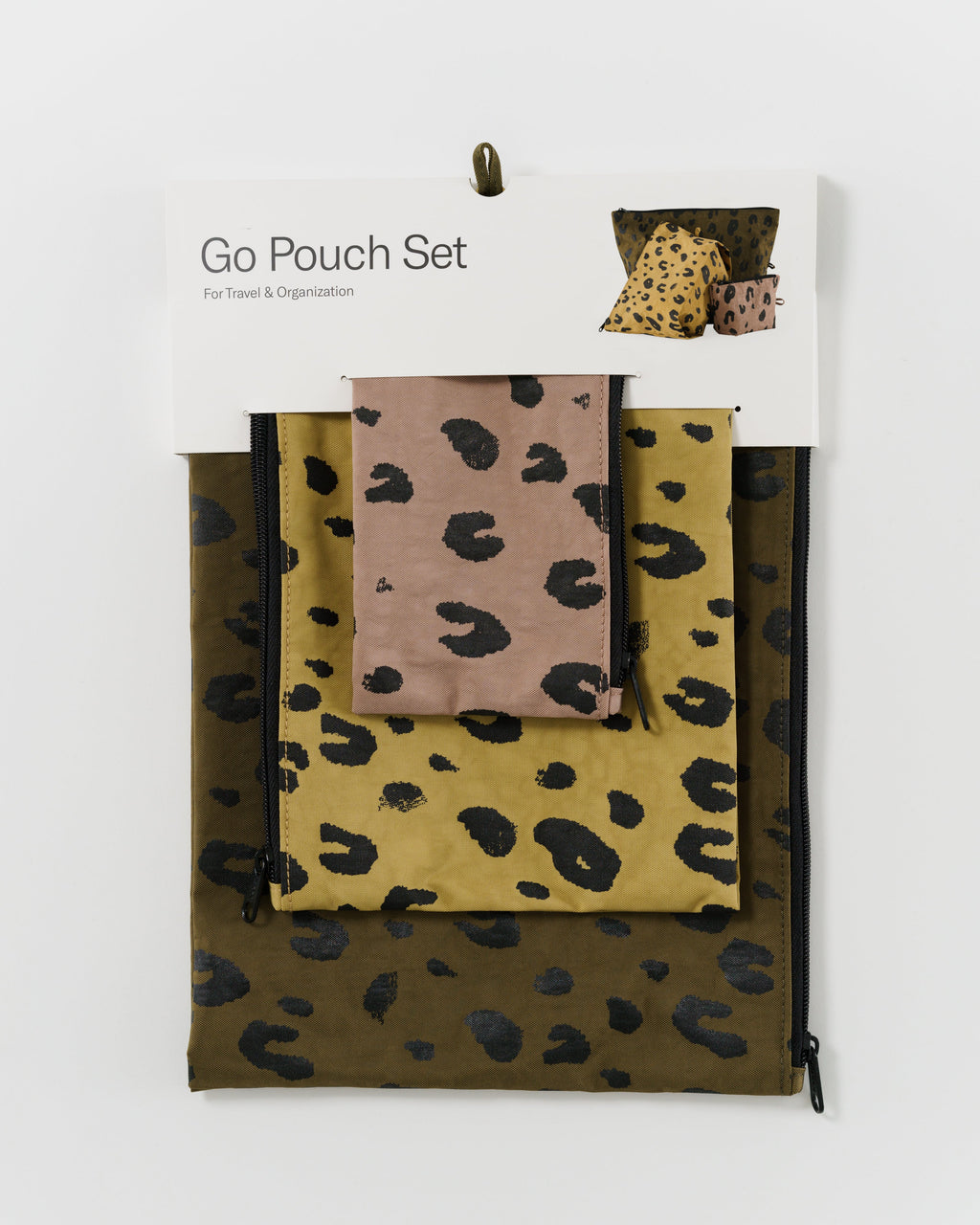 Go Pouch Set - Leopard Set
