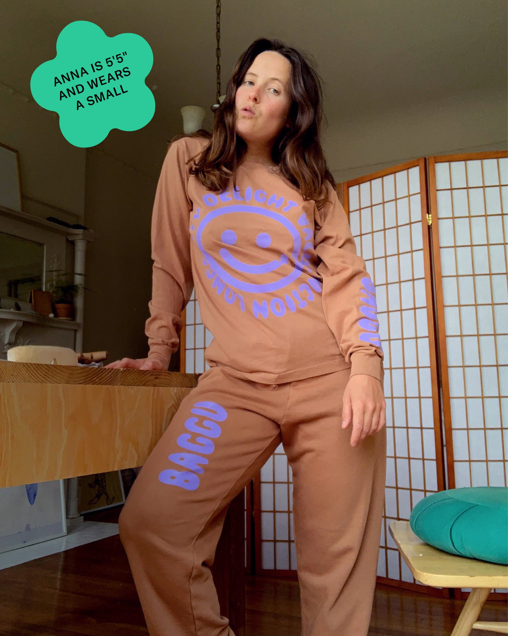 Long Sleeve Tee - Happy