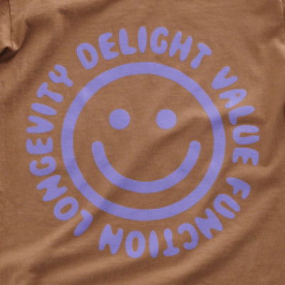 Long Sleeve Tee - Happy