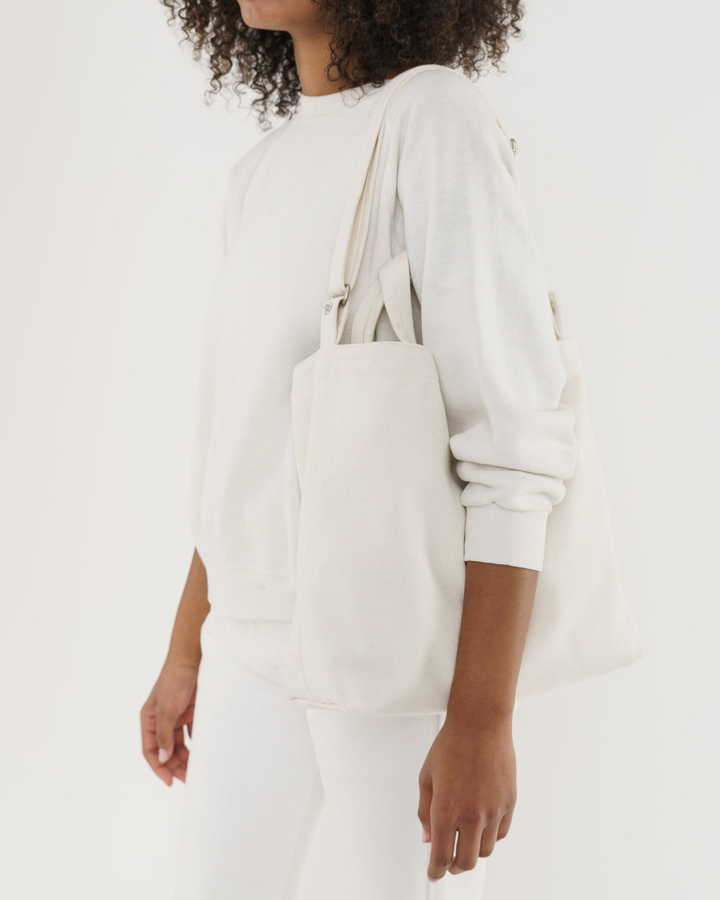 Horizontal Duck Bag - Natural Canvas &nbsp;