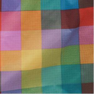 Puffy Glasses Sleeve - Madras No. 1