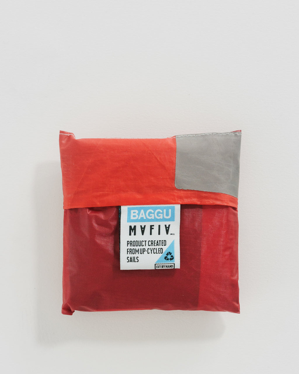 Upcycled Baggu - Red Sail