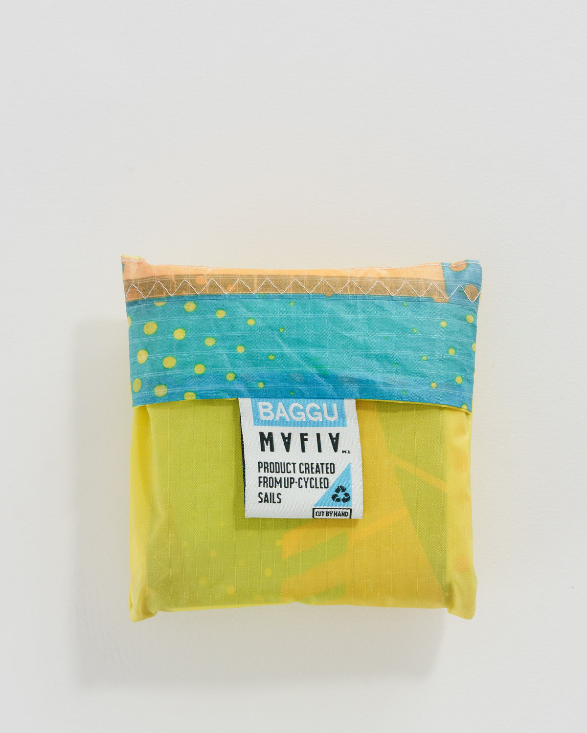 Upcycled Baggu - Yellow Sail