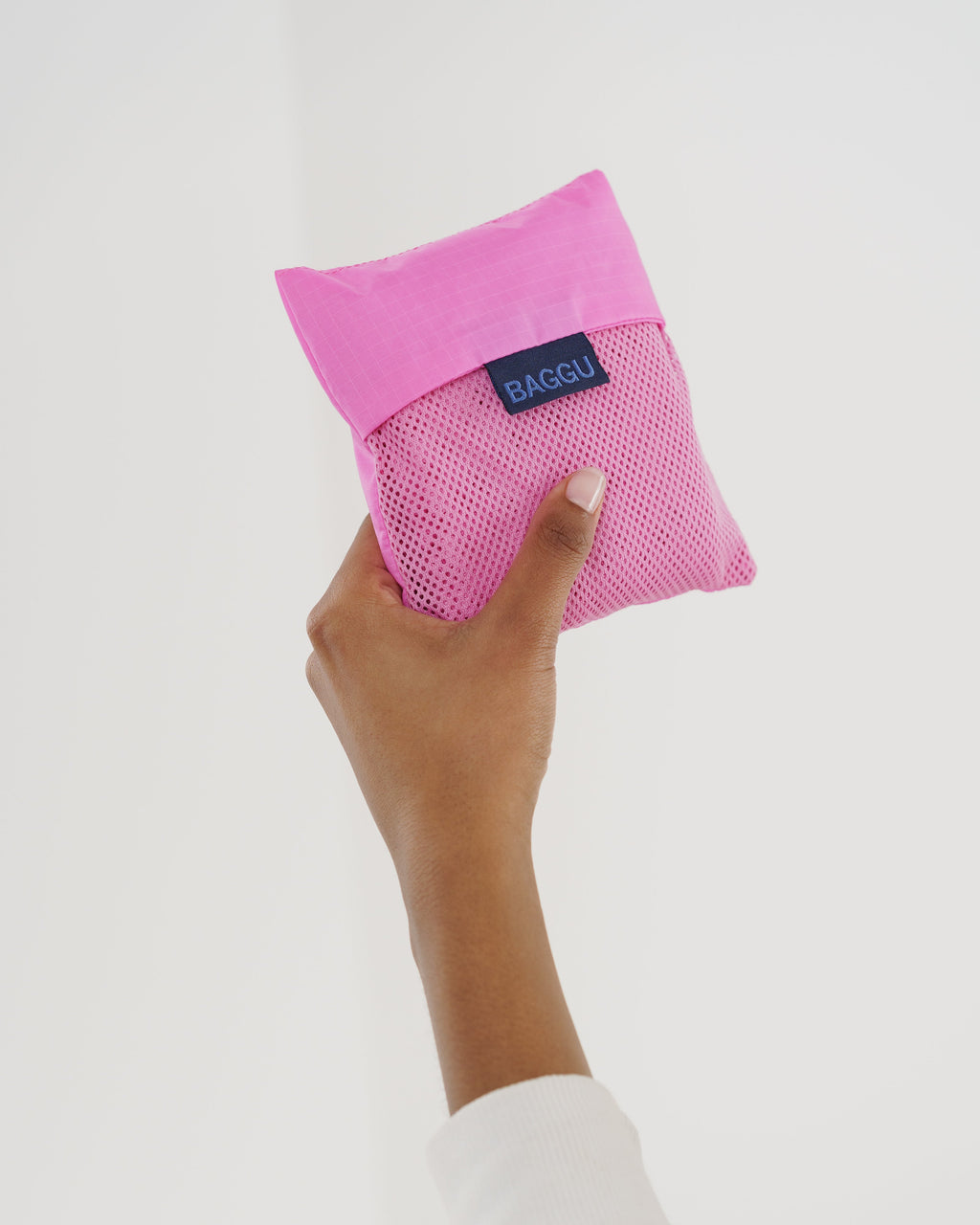 Mesh Baggu - Bright Pink &nbsp;