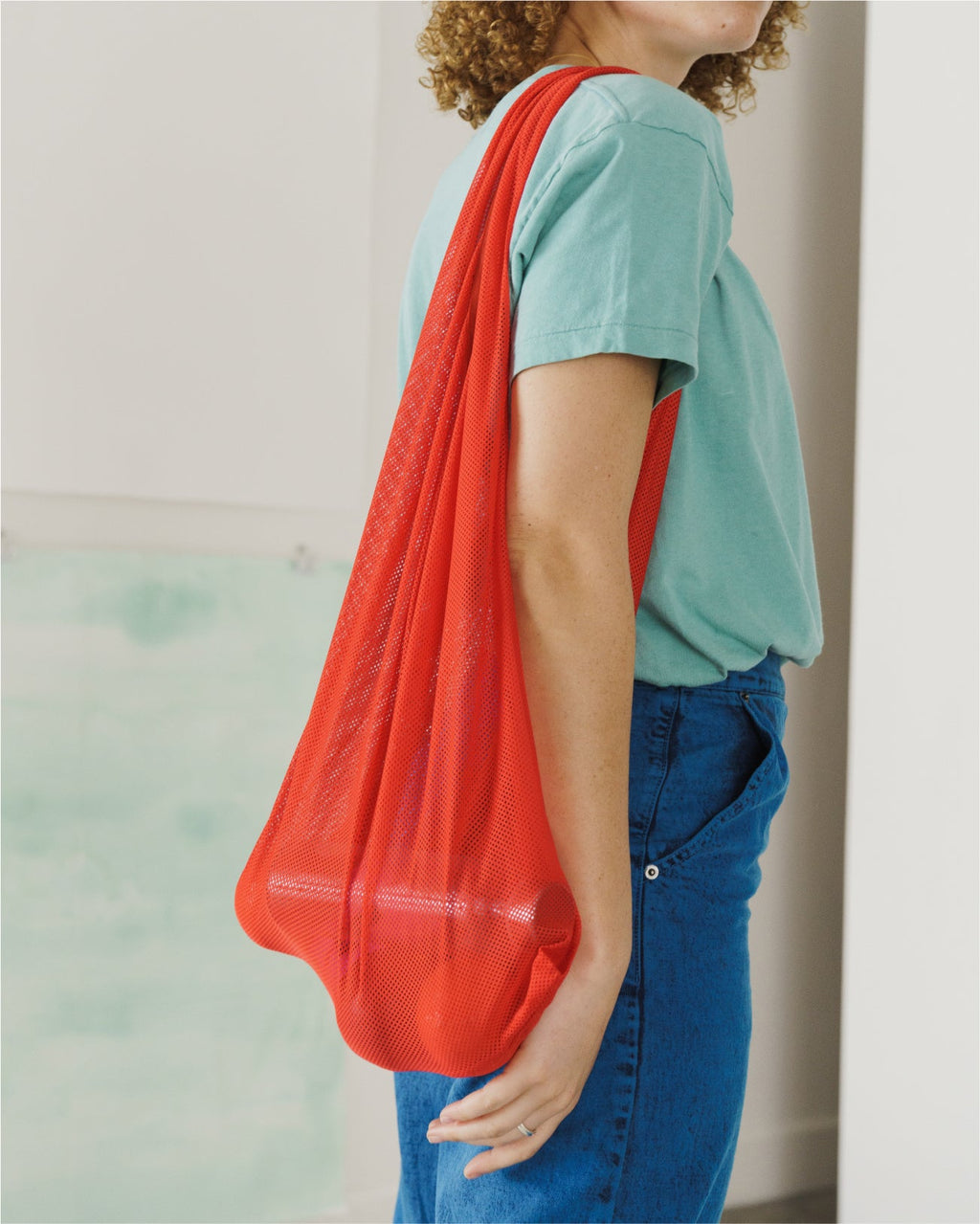 Mesh Baggu - Tomato &nbsp;