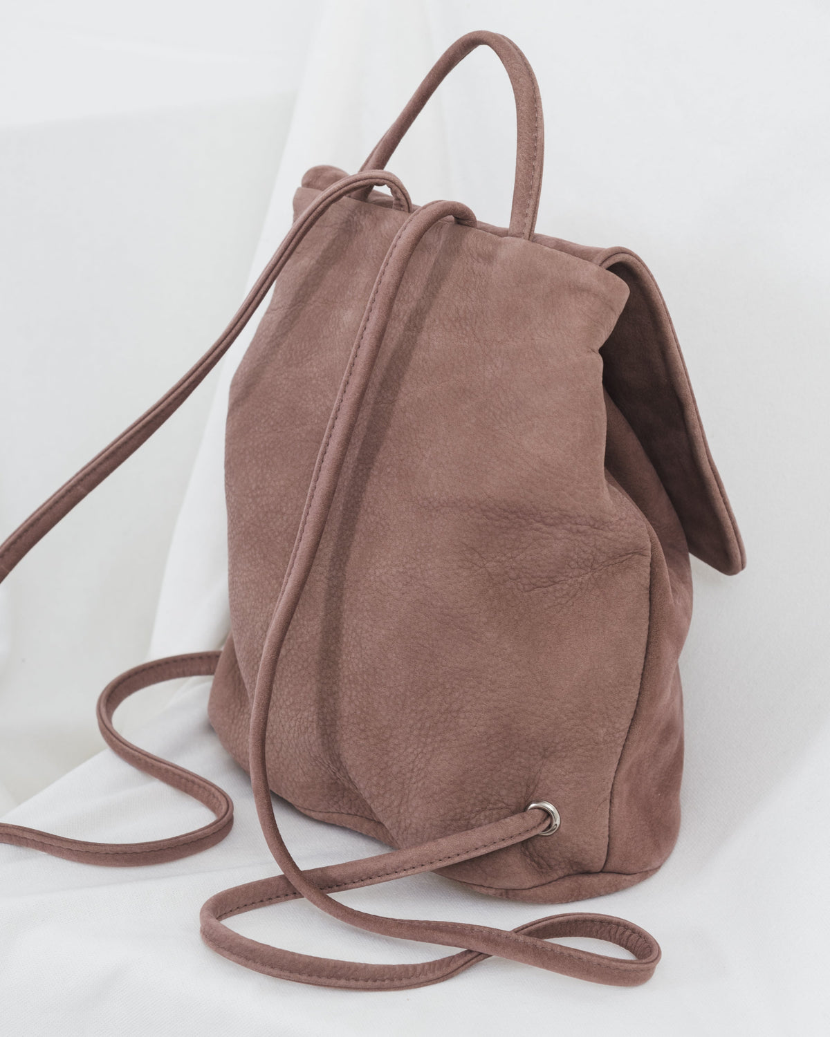 Mini Backpack - Taro Nubuck
