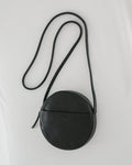 Soft Mini Circle Purse - Black