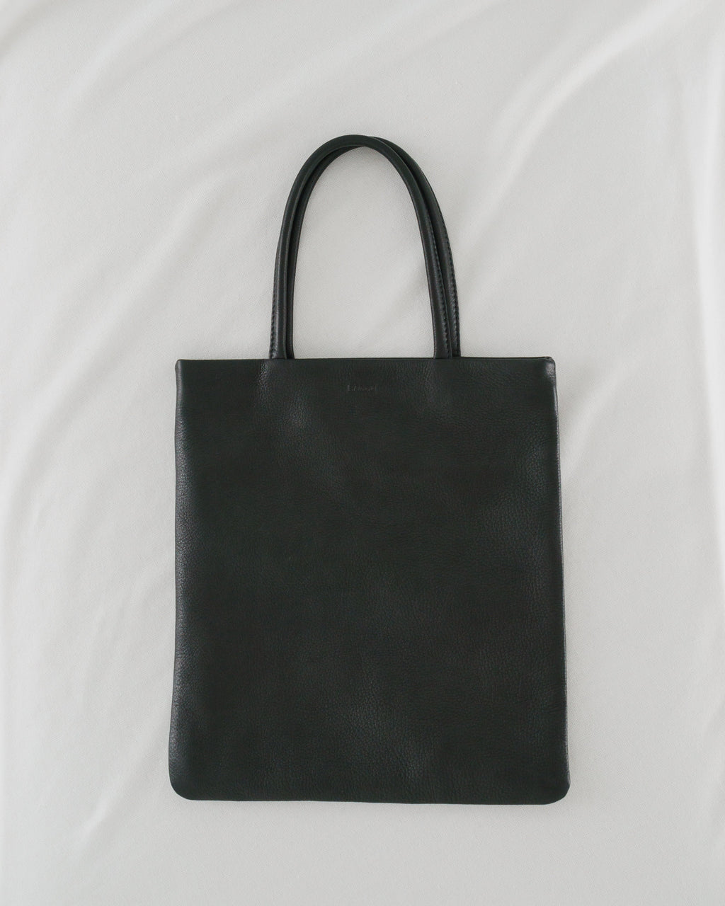Mini Flat Tote - Black