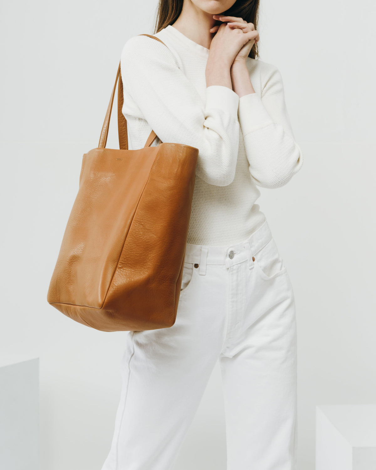 Oversize Tote - Caramel