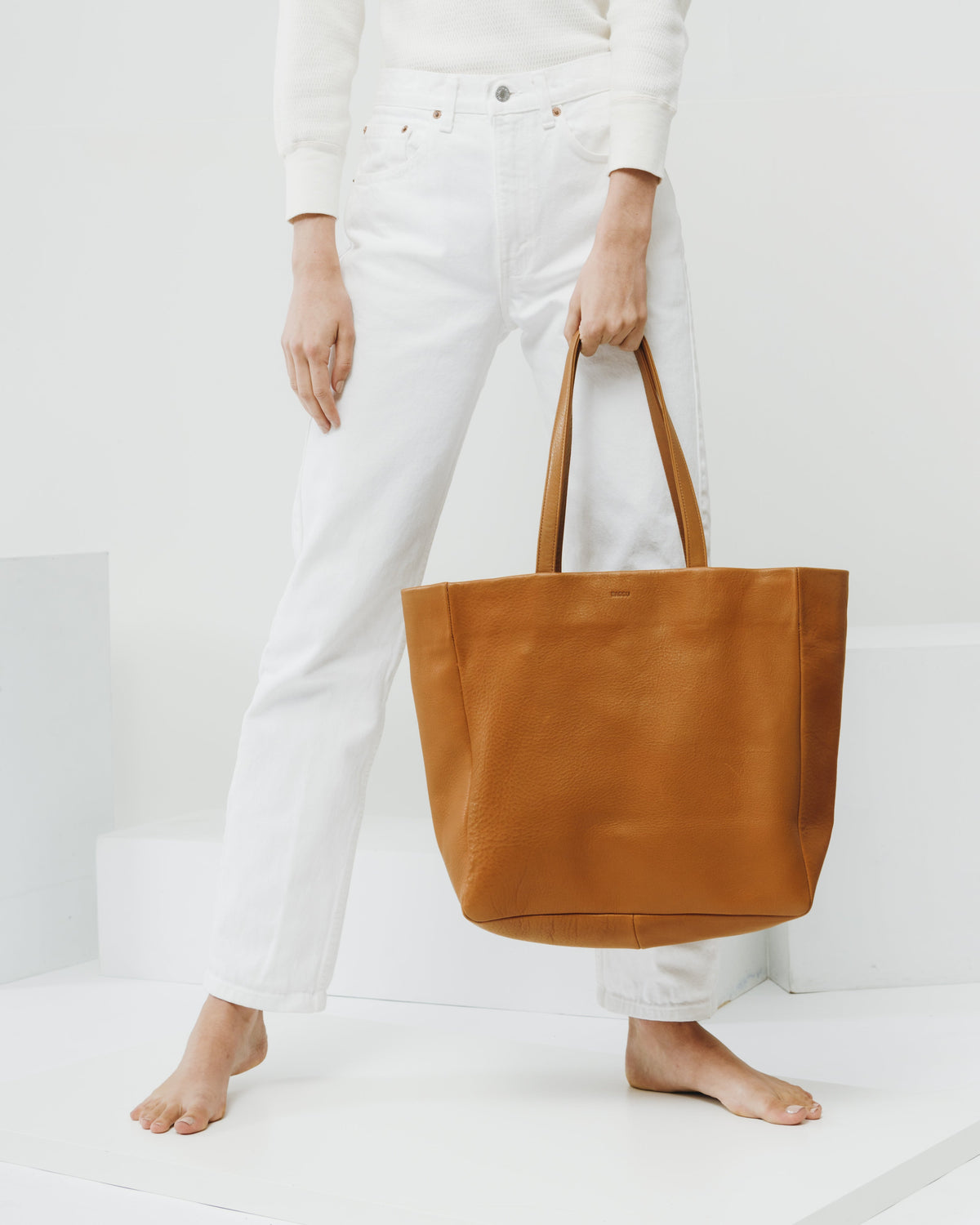 Oversize Tote - Caramel