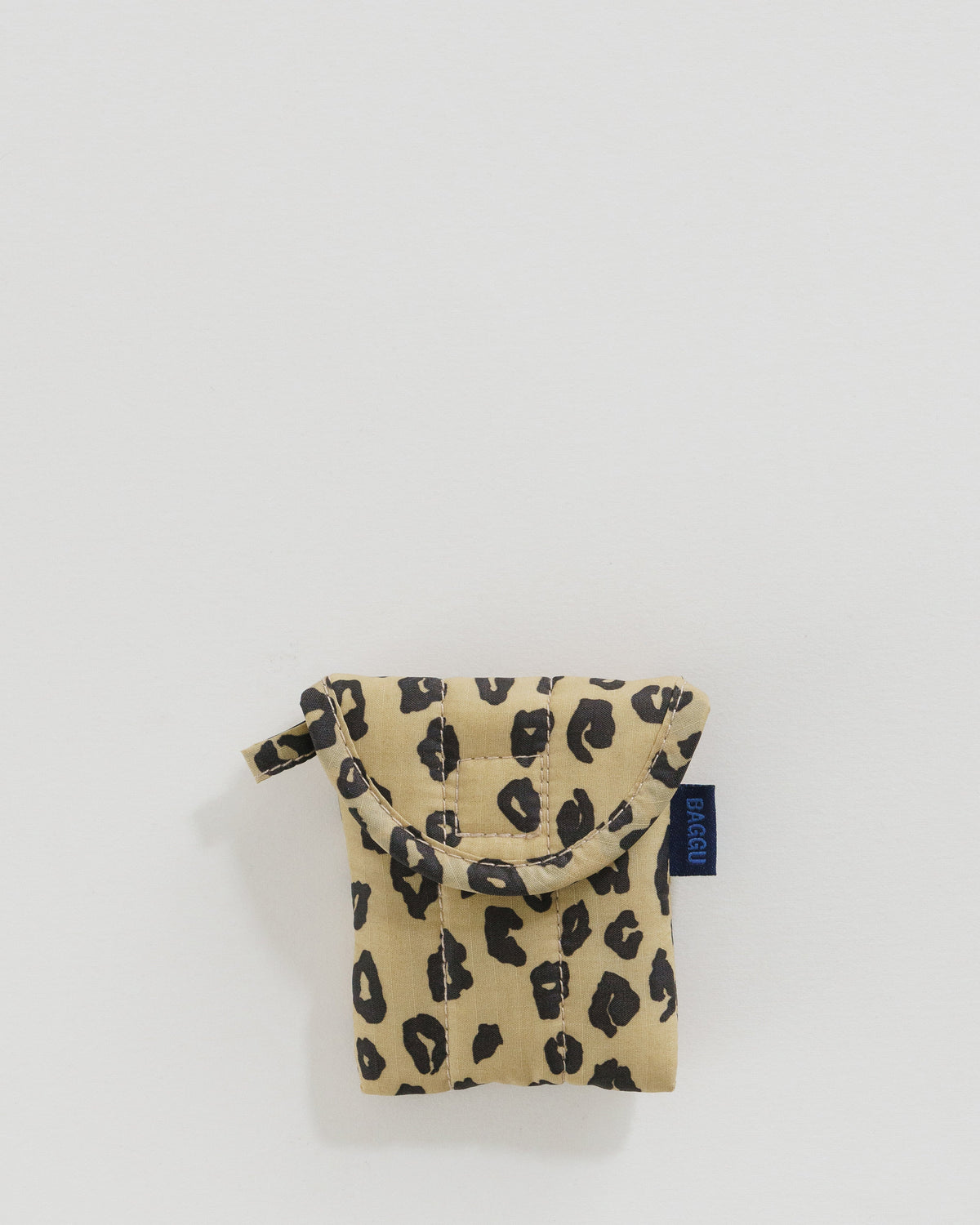Puffy Earbuds Case - Honey Leopard