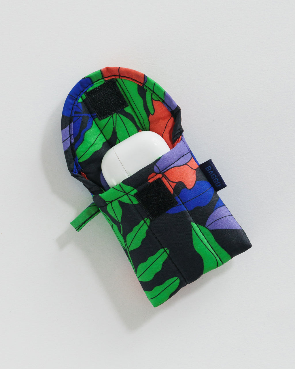 Puffy Earbuds Case - Midnight Fern