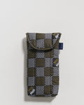 Puffy Glasses Sleeve - Woven Check