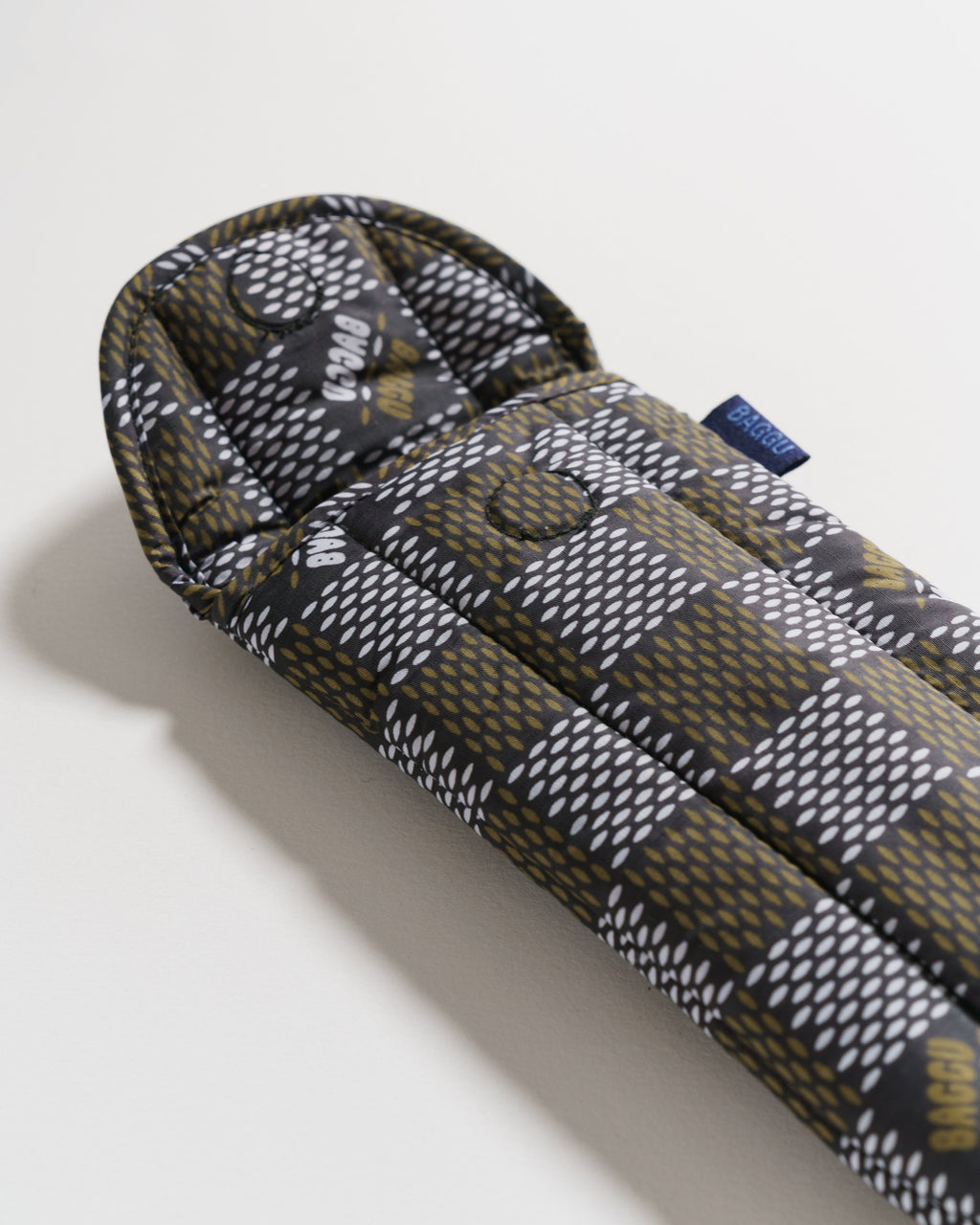 Puffy Glasses Sleeve - Woven Check