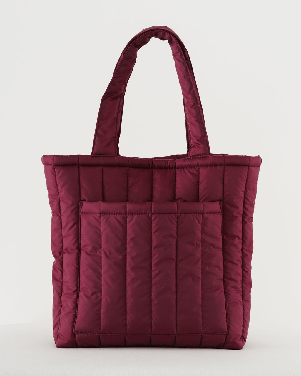 Puffy Tote - Cranberry