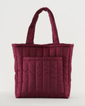 Puffy Tote - Cranberry