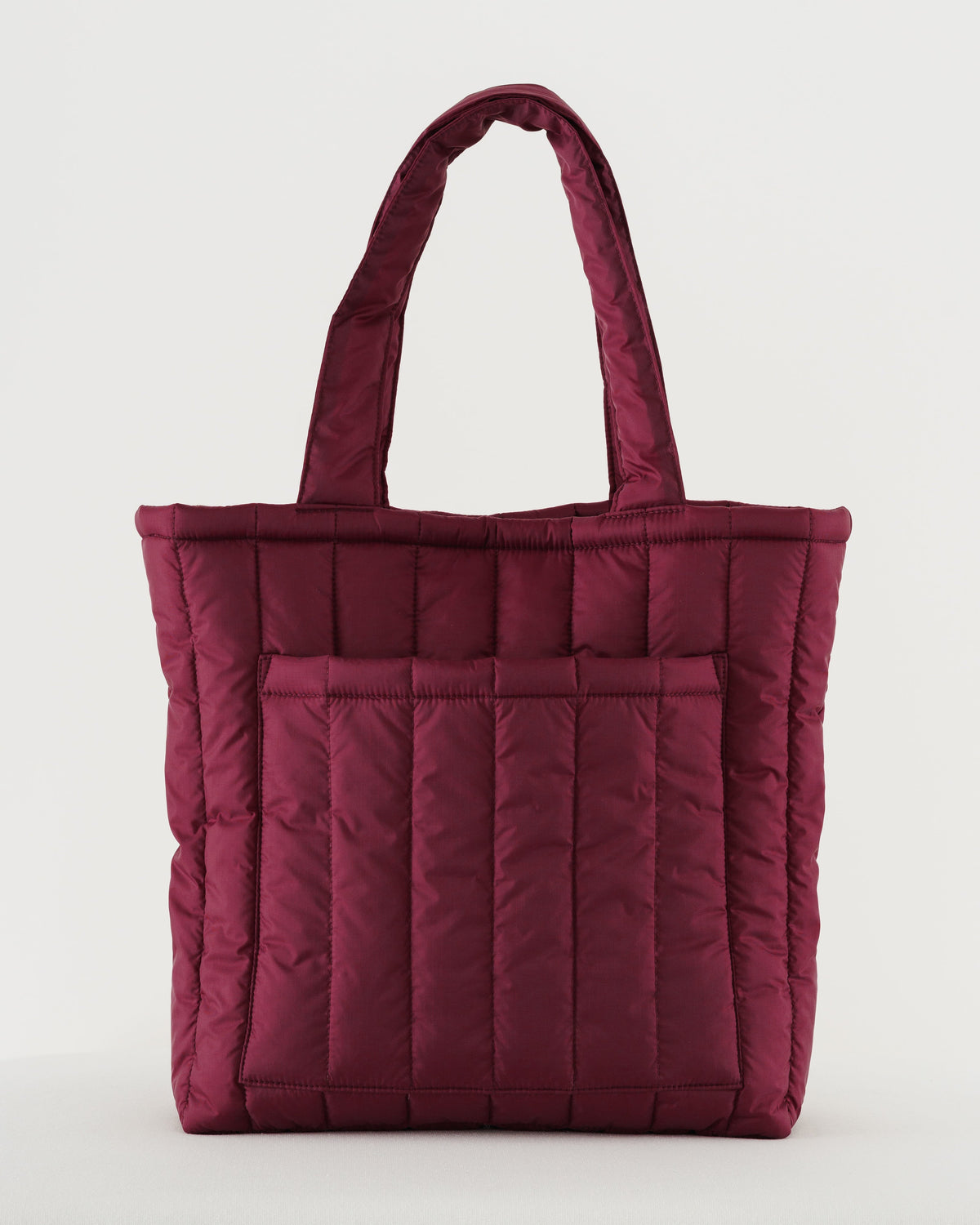 Puffy Tote - Cranberry