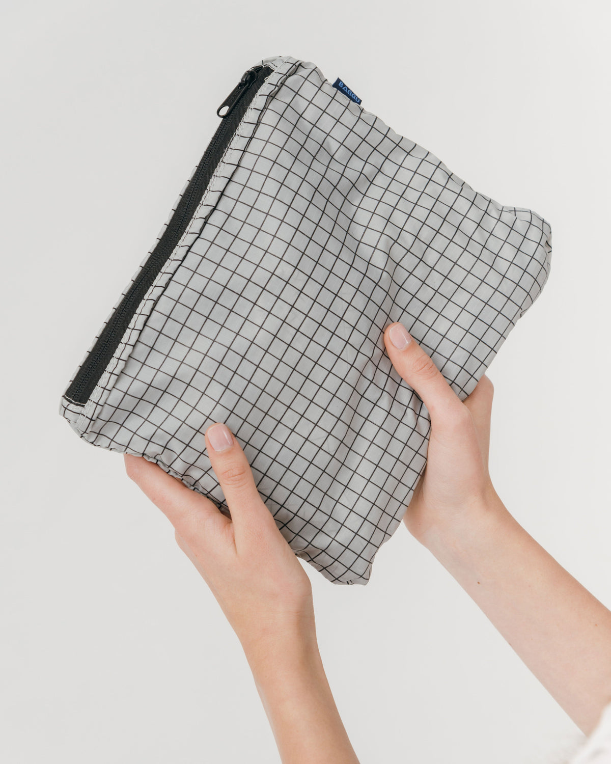 Ripstop Backpack - Grey Grid -D