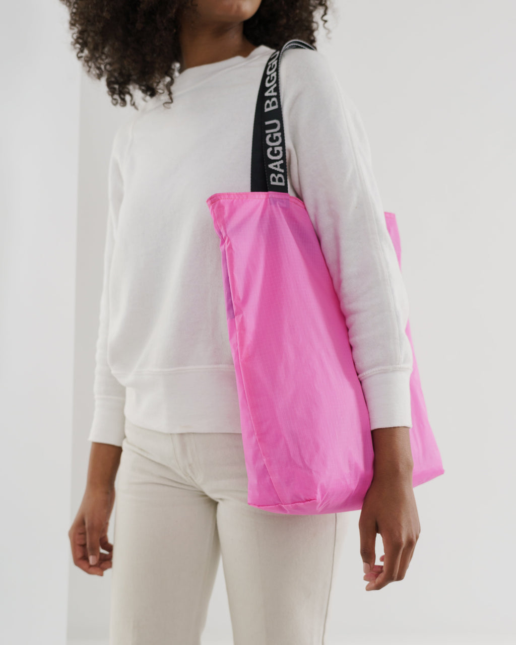 Ripstop Tote - Bright Pink
