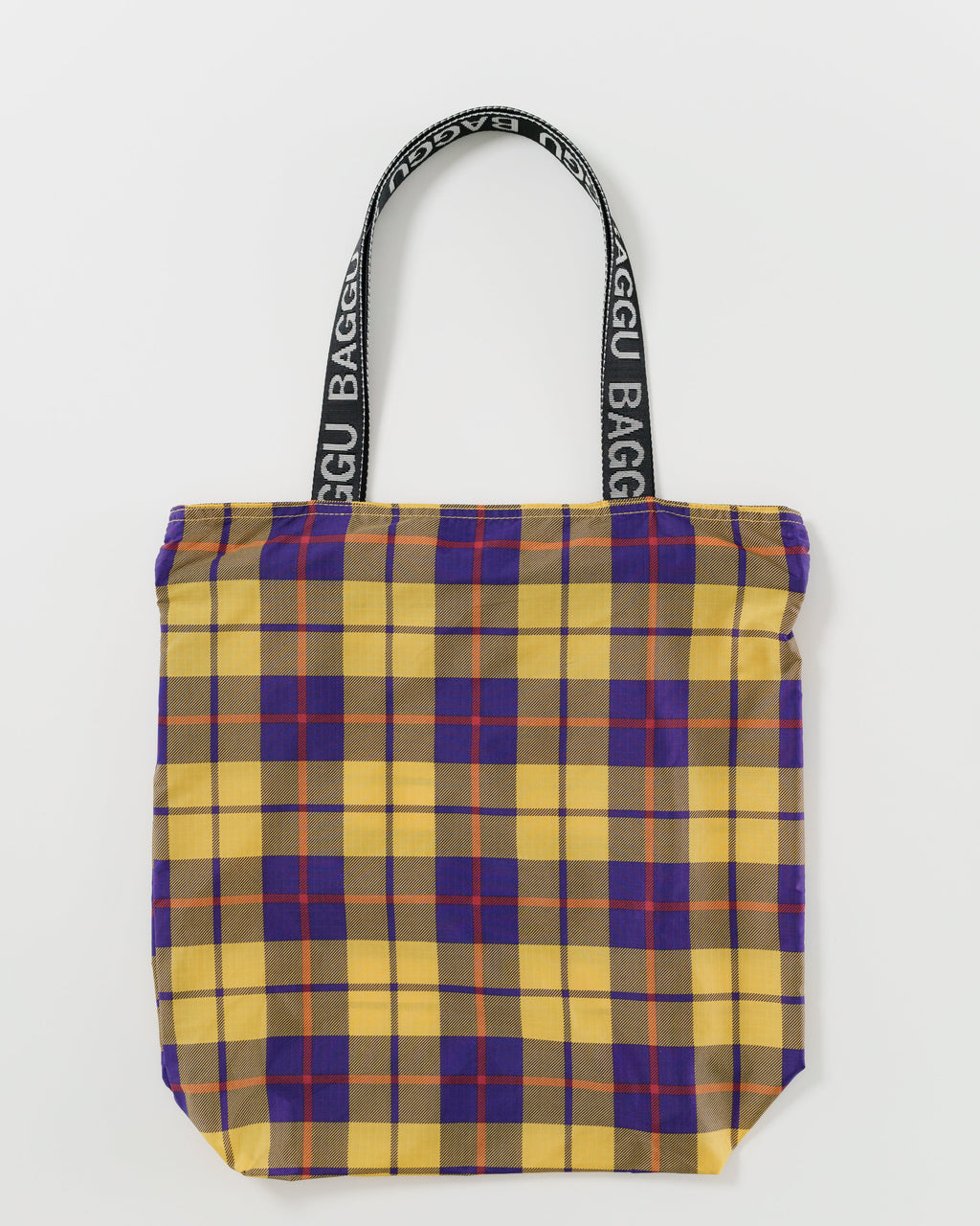 Ripstop Tote - Yellow Tartan