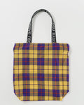 Ripstop Tote - Yellow Tartan