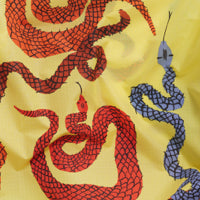 Standard Baggu - Yellow Snakes