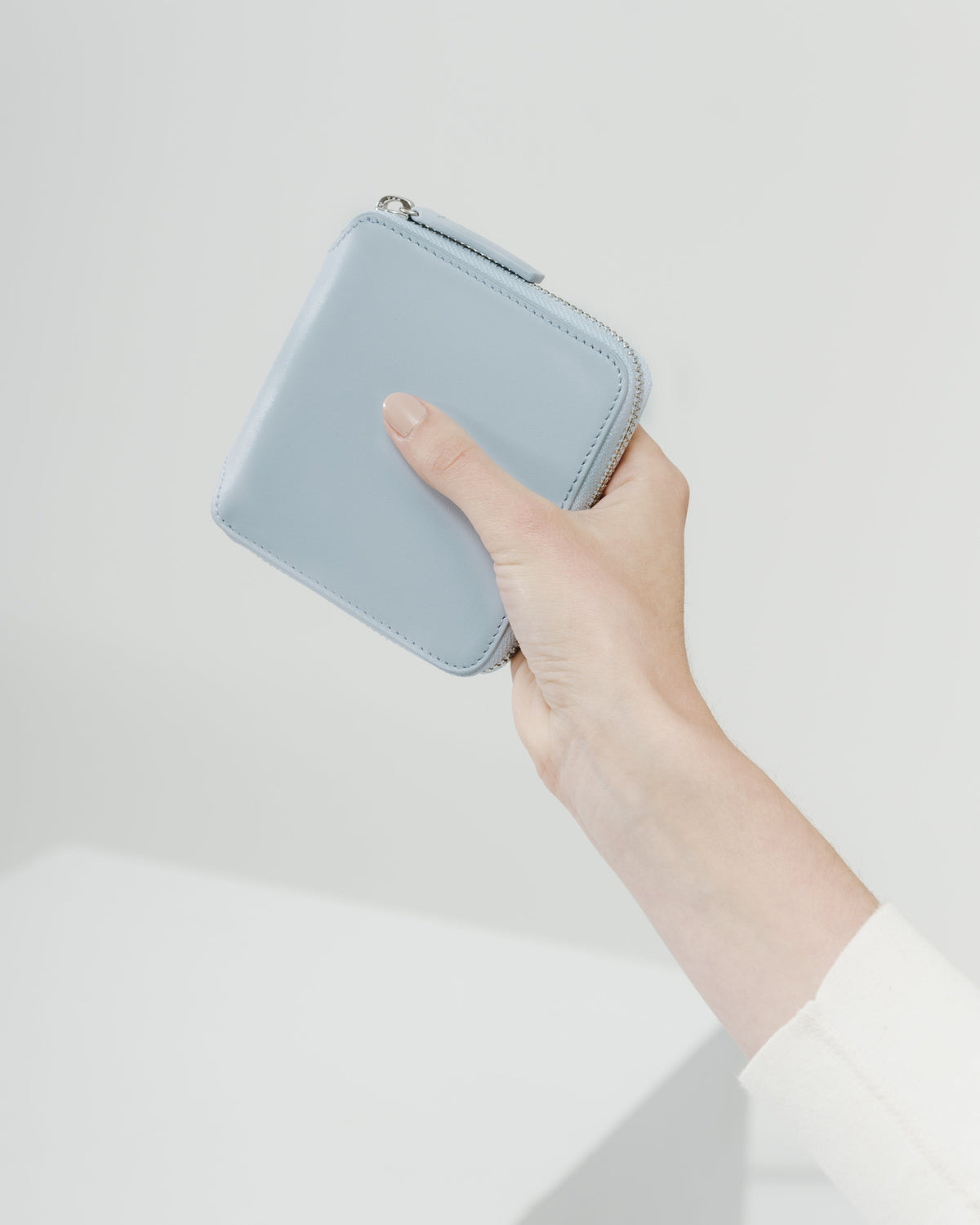 Square Wallet - Powder Blue