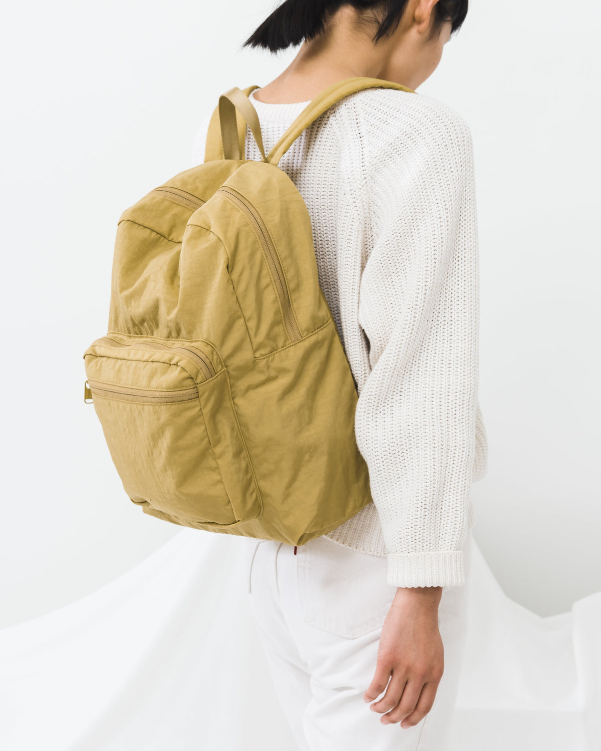 School Backpack - Ochre
