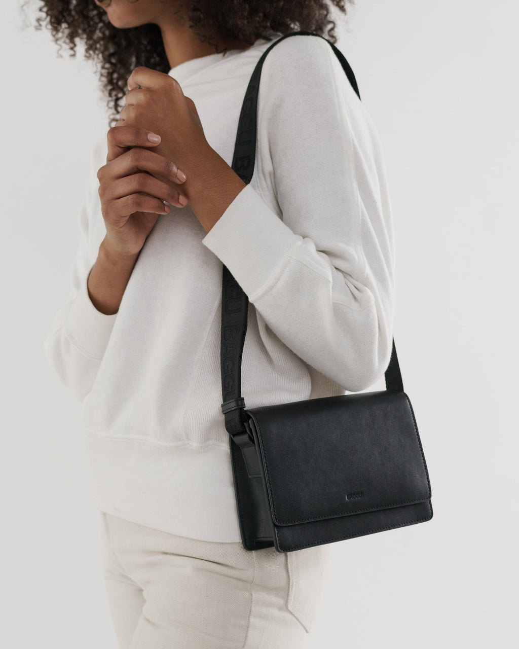 Small Block Purse - Black