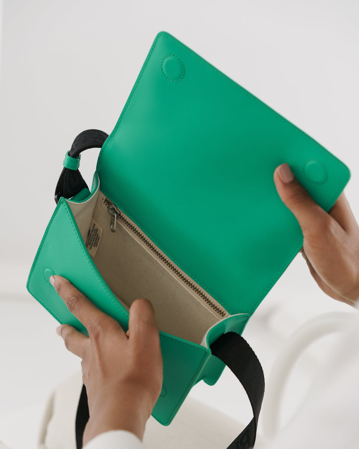 Small Block Purse - Jade