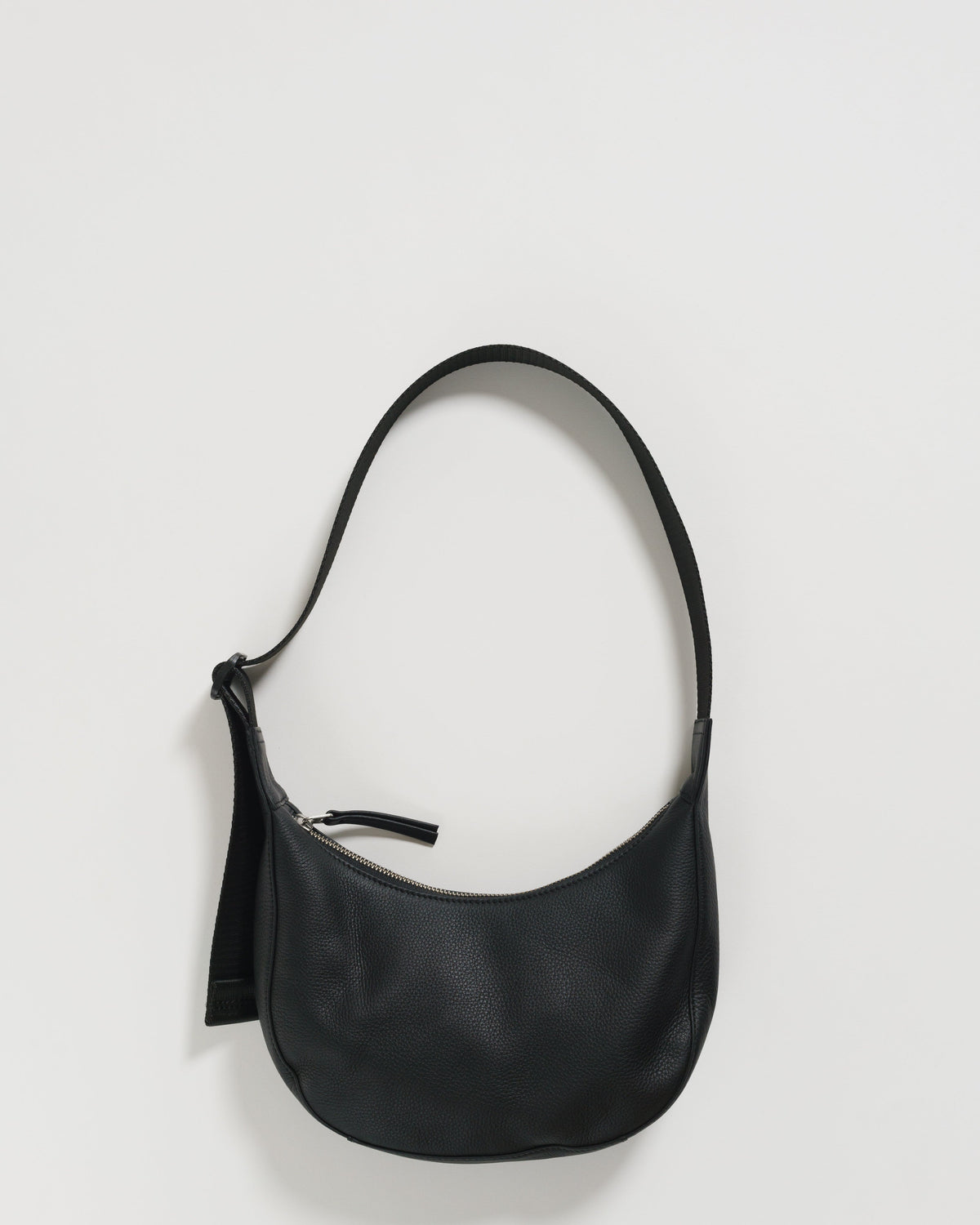 Small Crescent Purse - Black