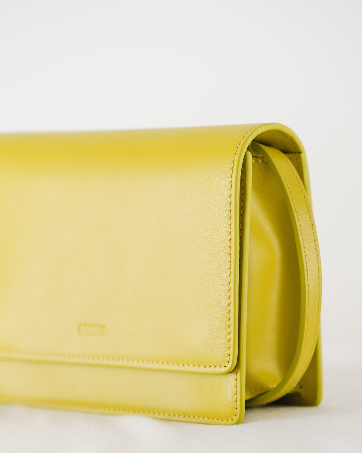 Small Structured Crossbody - Citron