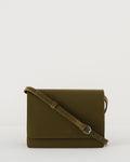 Small Structured Crossbody - Kelp