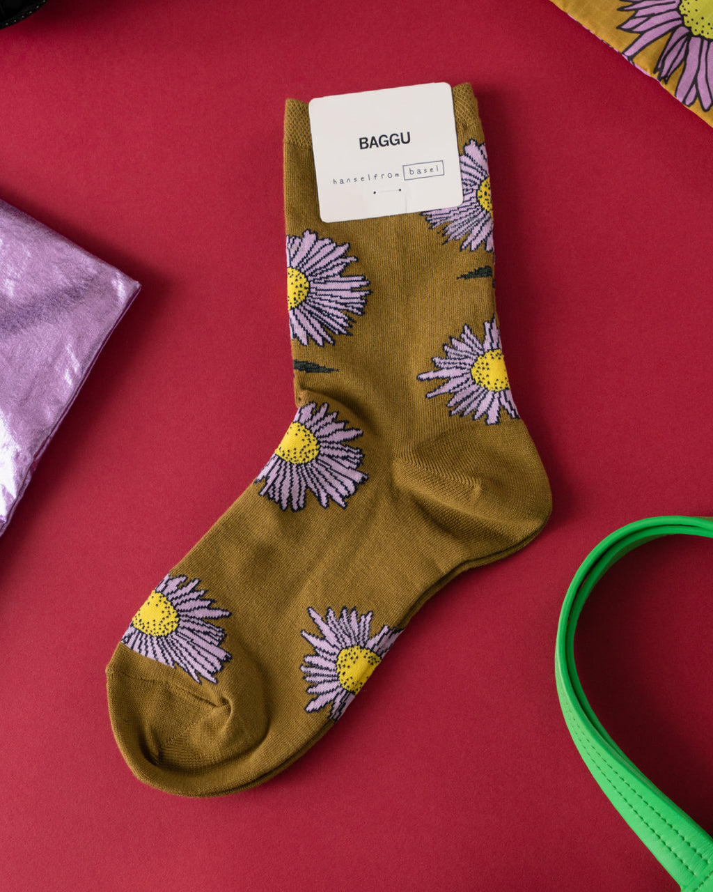 Crew Sock - Daisy Chain