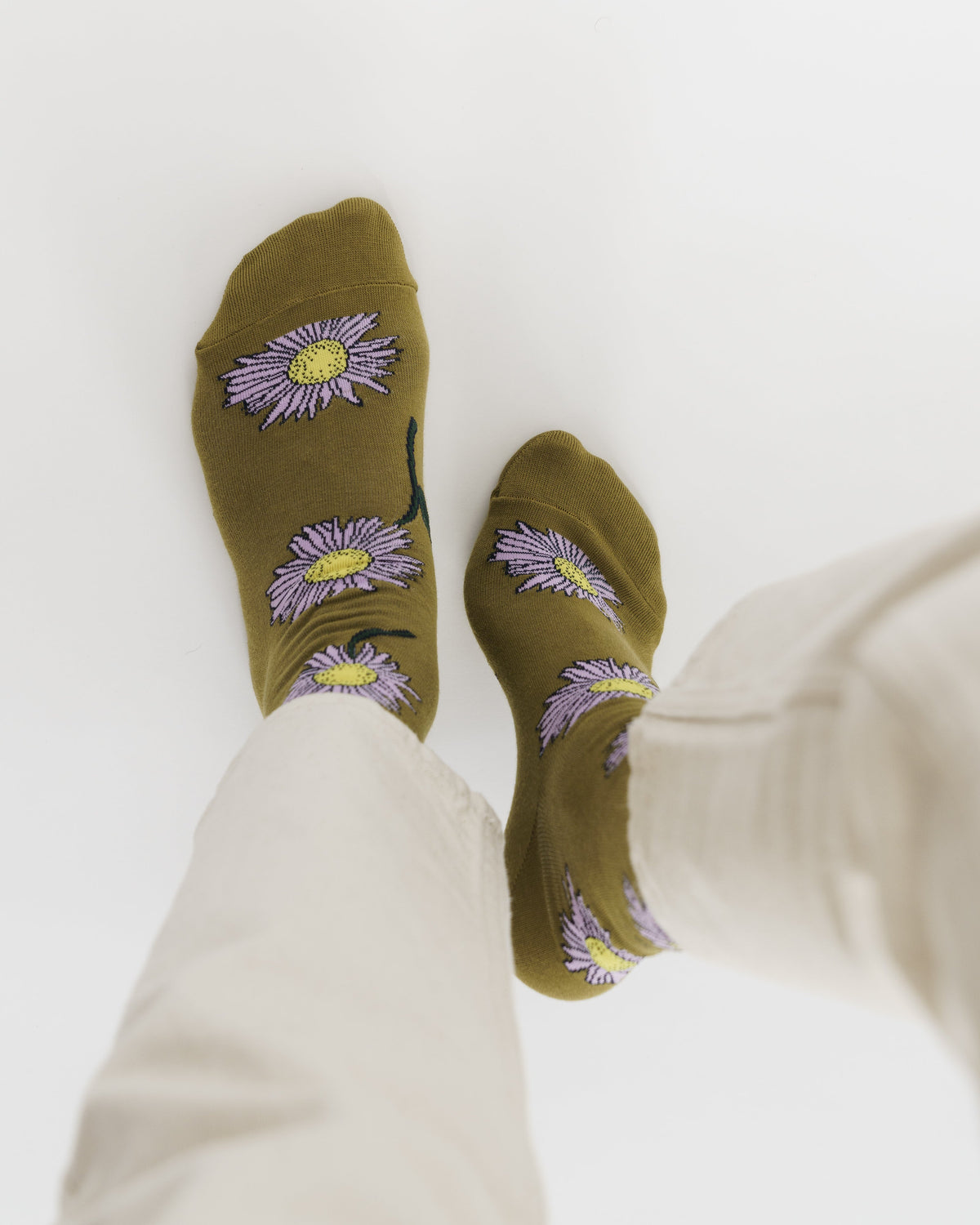 Crew Sock - Daisy Chain