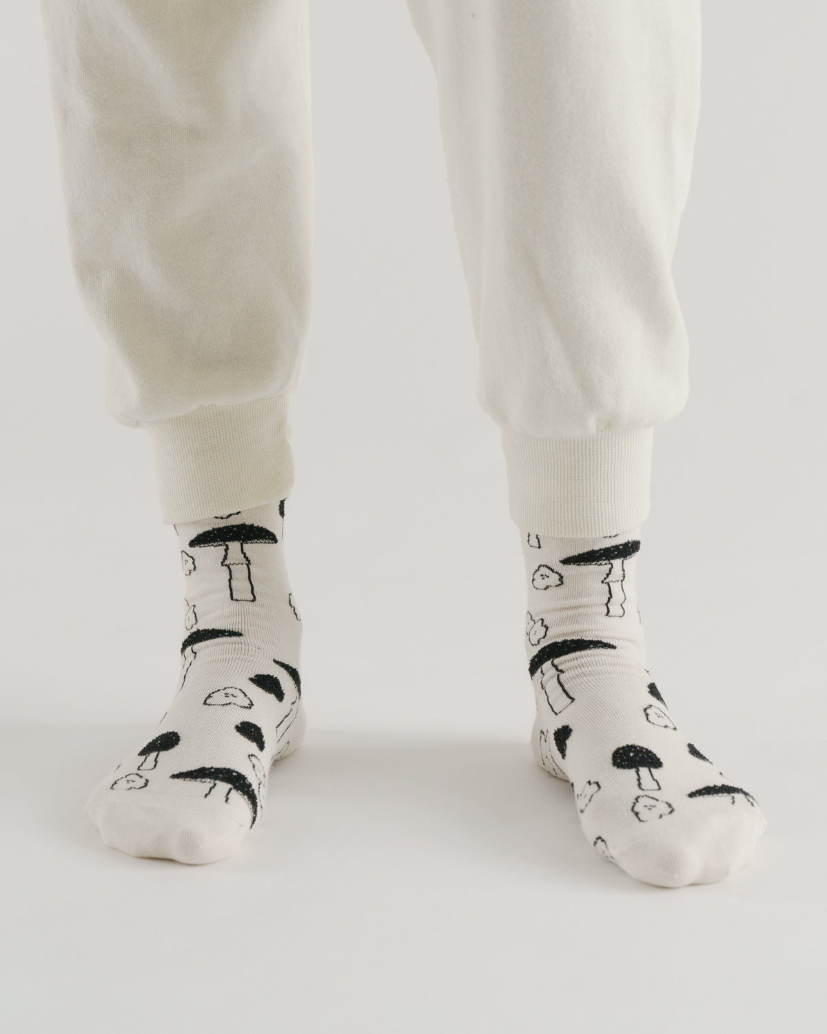 Crew Sock - Mushrooms