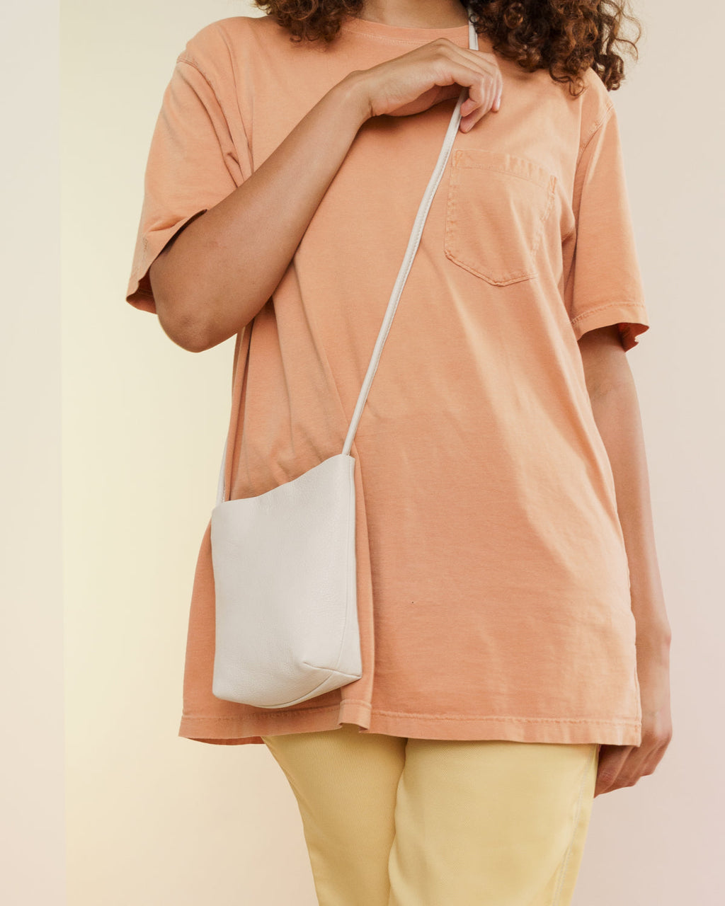 Soft Crossbody Purse - Stone